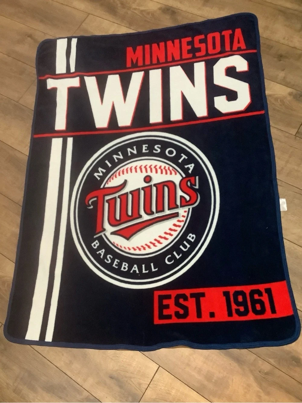 Minnesota Twins Walk Off Micro Raschel Throw 42x60